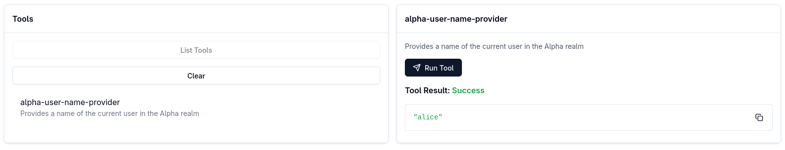 Alpha Tool Run